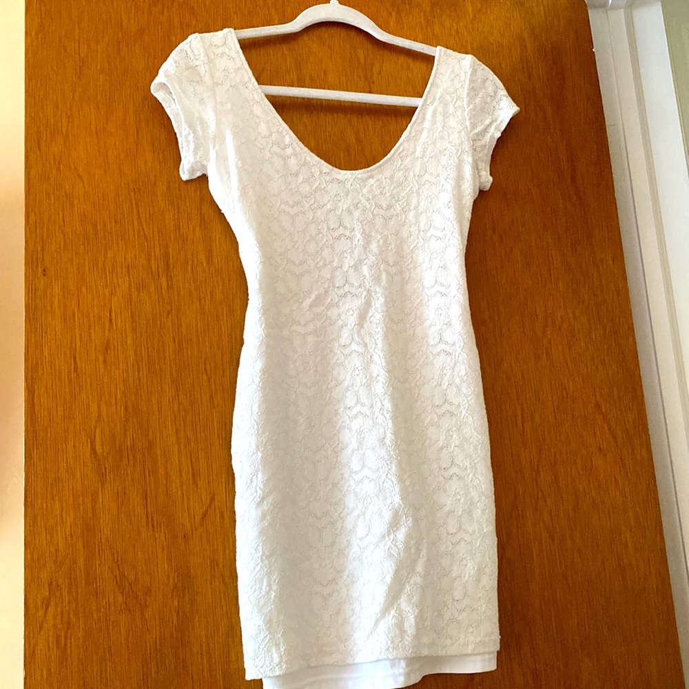 White dress